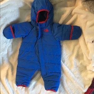 North face infant snowsuit